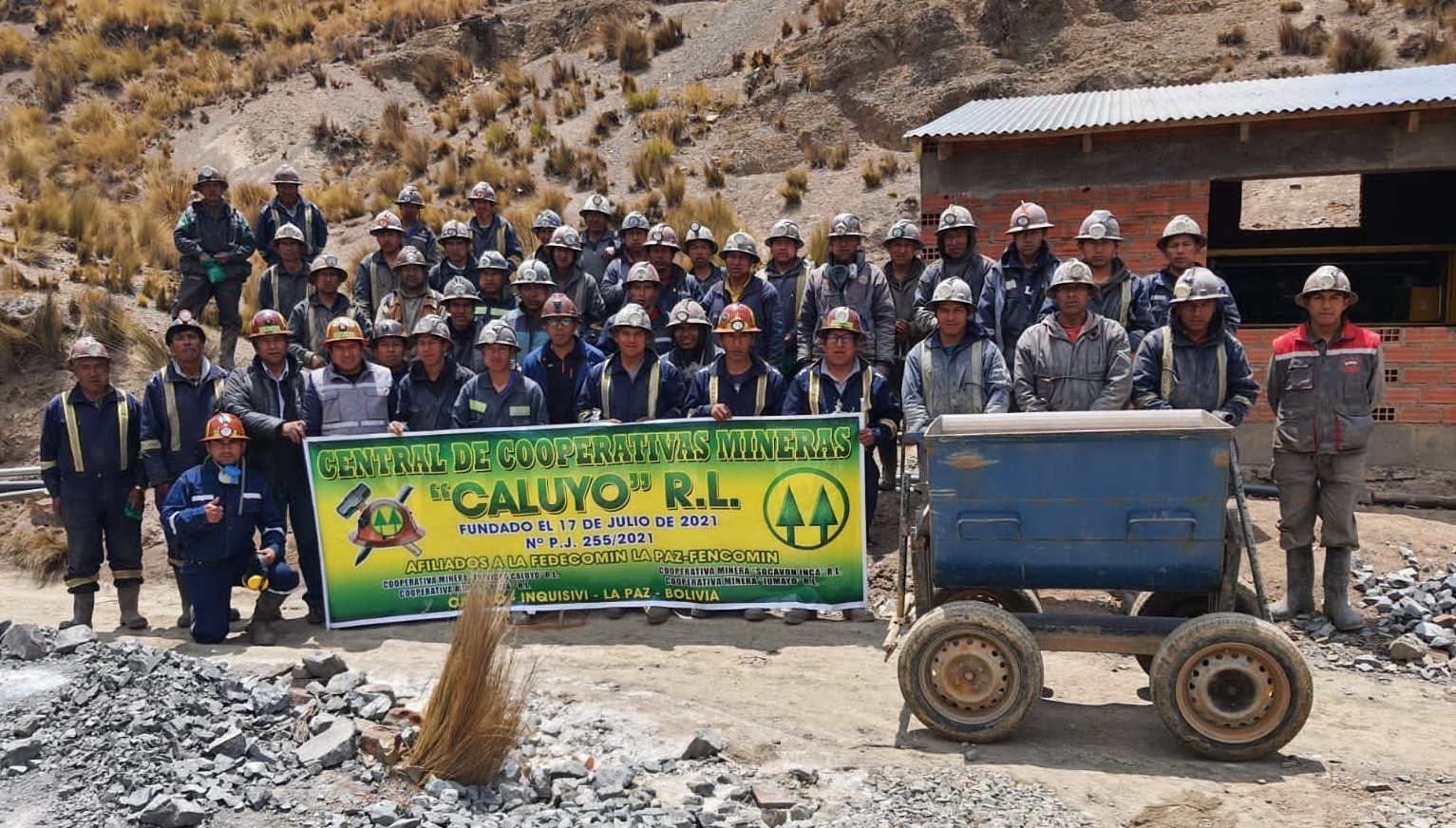 Evaluaron a perforistas de la Central de Cooperativas Mineras «Caluyo» R.L.