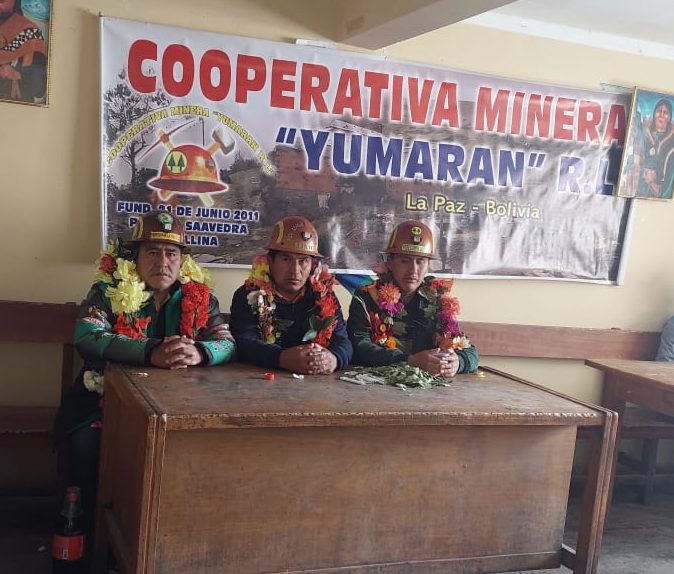 Se posesionó al directorio de la Cooperativa Minera «Yumaran» R.L.