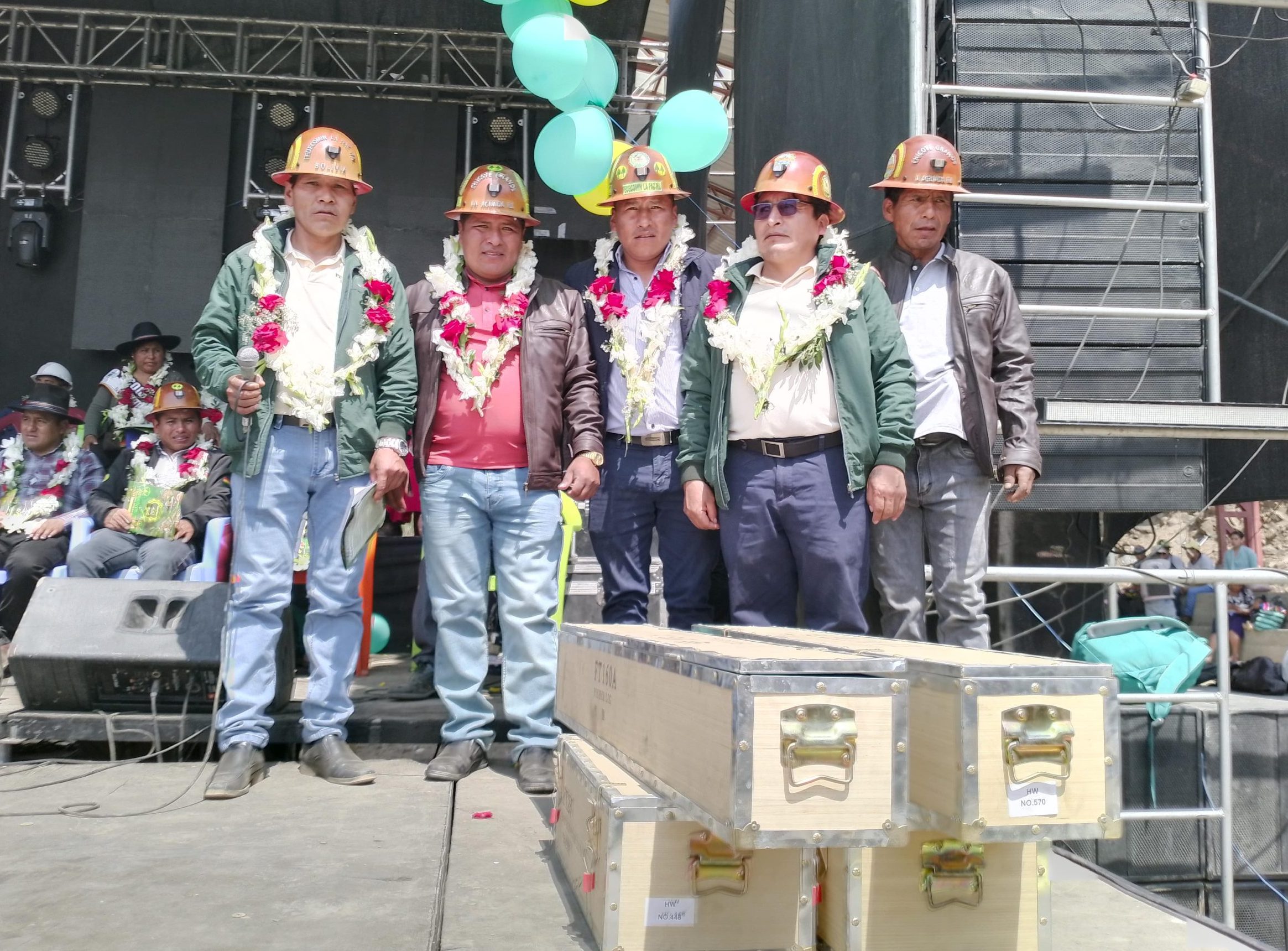 La Cooperativa  Minera «Chicote Grande La Aguada» R.L. cumplió 22 años de vida orgánica