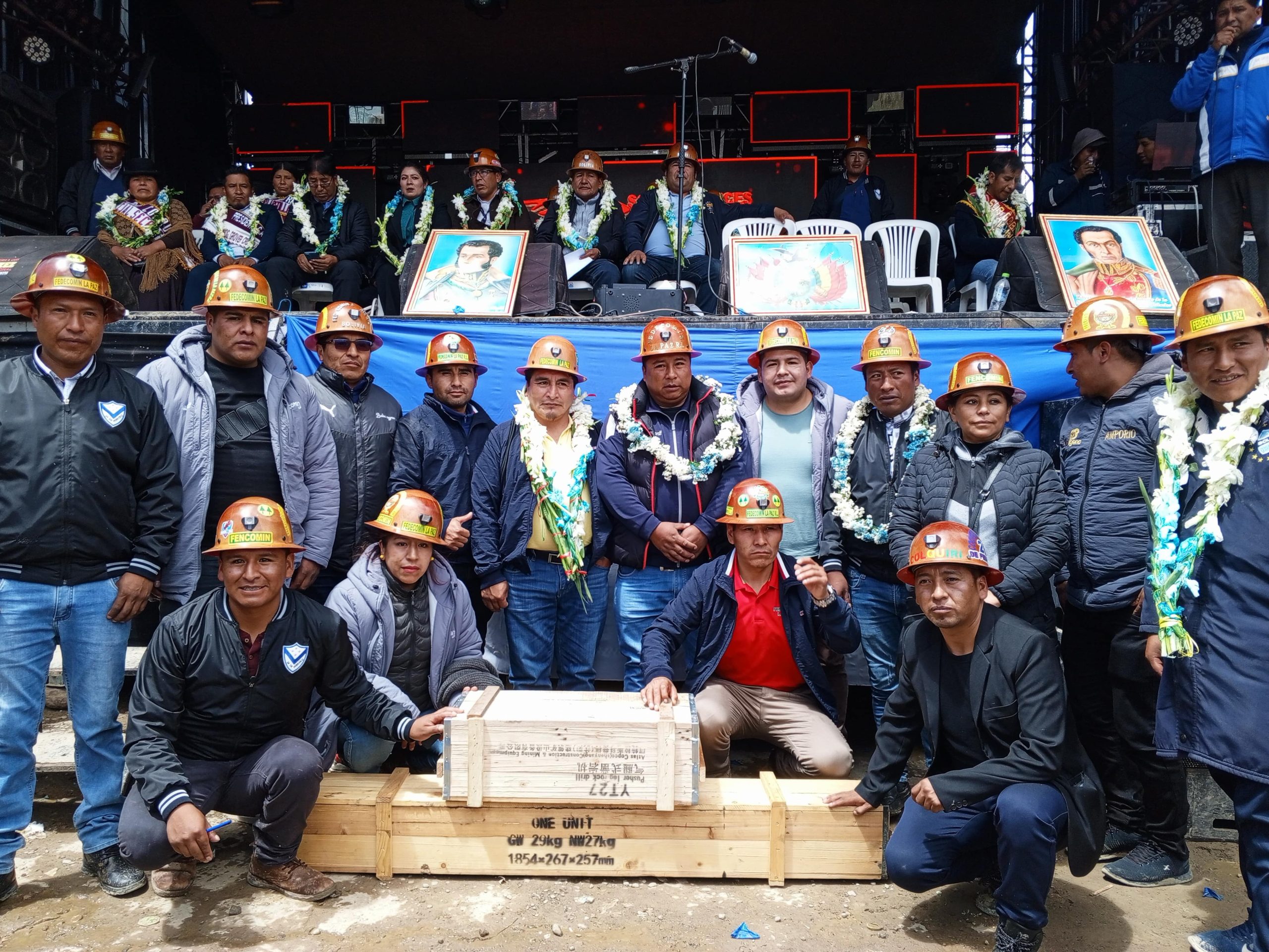 La Cooperativa Minera «26 de Febrero» celebro 54 años de vida institucional