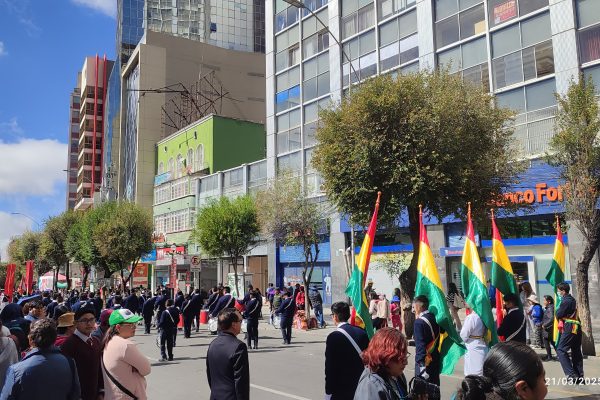 DESFILE SIVICO EN CONMEMORACION AL 23 DE MARZO